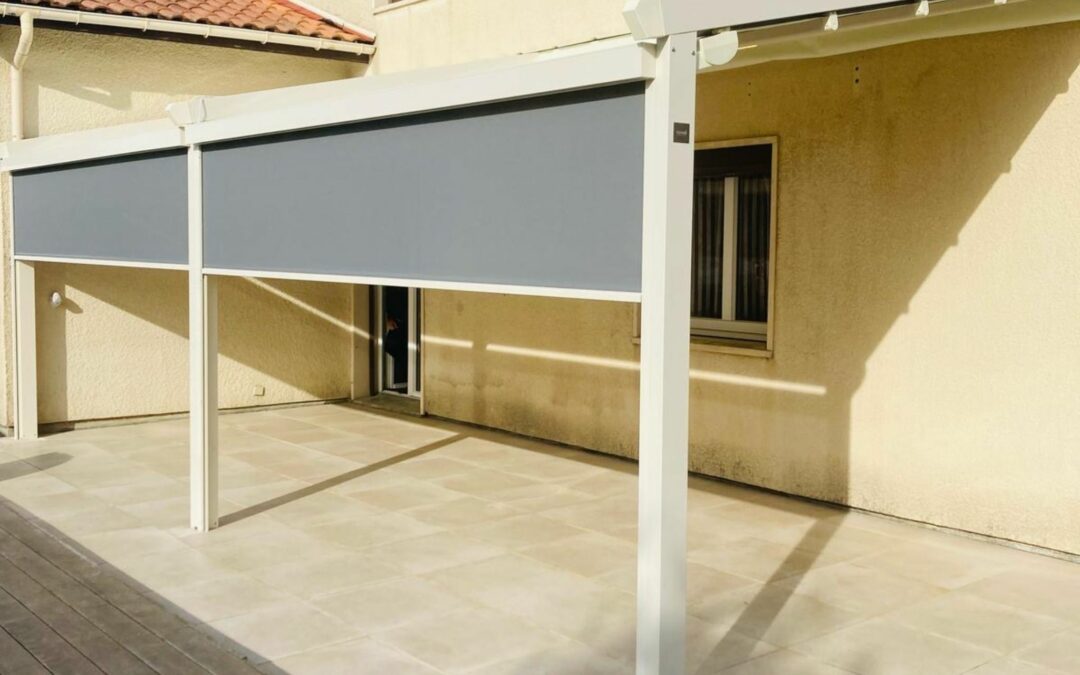 Pergola isoclimatique à Arcachon